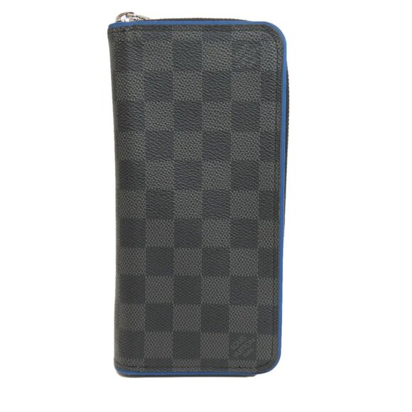 LOUIS VUITTON Black Damier Wallet - Picture 1 of 11